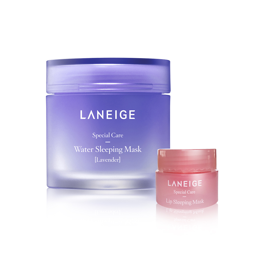 LANEIGE蘭芝
睡美人水凝膜70ml+唇膜3g