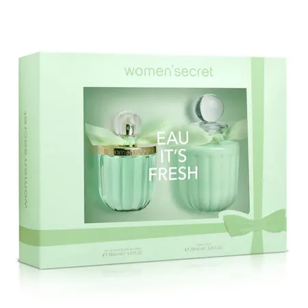 women'secret 花漾清新女性淡香水禮盒(香水100ml+身體乳200ml)