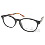 BURBERRY 光學眼鏡 BU2241F 3001 (黑-琥珀棕) 英倫經典格紋貓眼款 # 金橘眼鏡