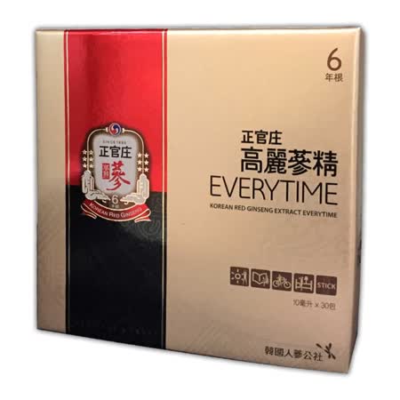 正官庄 高麗蔘精
EVERYTIME 30包/盒