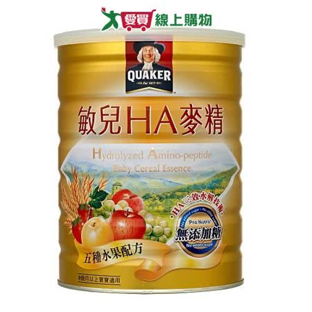 桂格敏兒HA麥精-五種水果配方700g