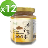 【樸優樂活】黃金蕎麥胡麻醬(180g/罐)x12件組