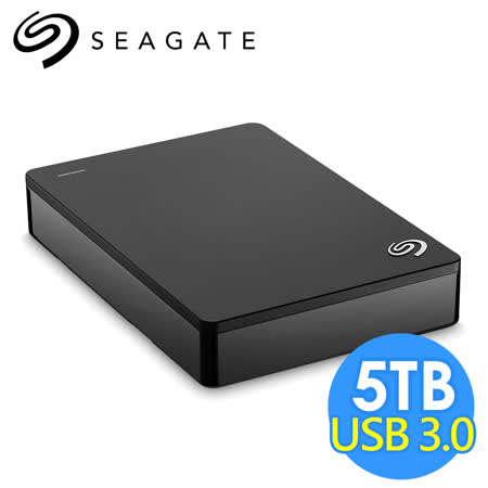希捷 Seagate Backup Plus Portable 5TB 2.5吋行動硬碟 STDR5000300 黑色