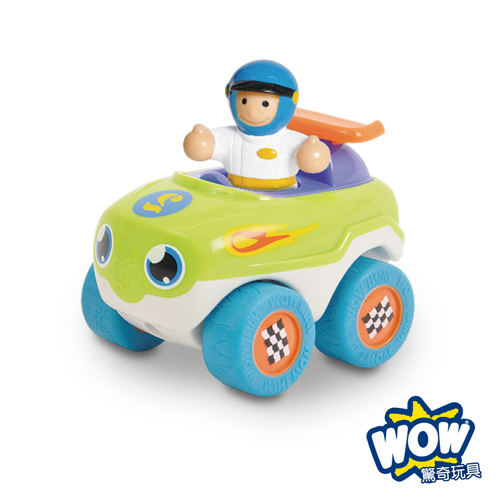 英國【WOW Toys 驚奇玩具】隨身迷你車 - 賽車艾斯