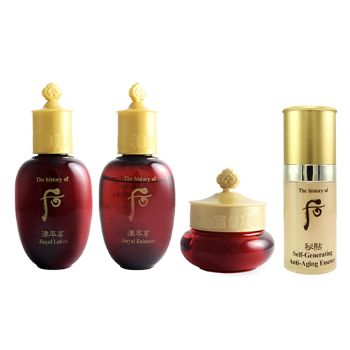 Whoo 后 津率紅顏重生美肌4件組
