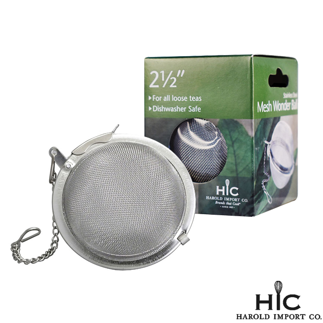 美國HIC 不鏽鋼S/S
茶葉用濾球網