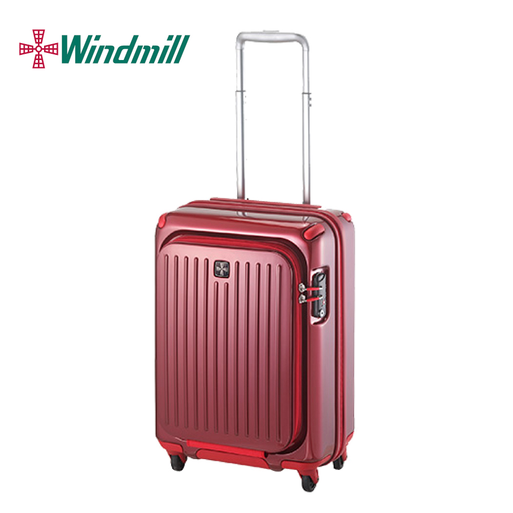 《Traveler Station》windmill C-FA053 上掀蓋拉鍊19.5吋登機箱 三色可選