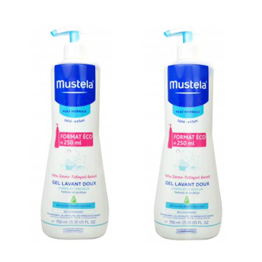 慕之恬廊 MUSTELA 慕之幼多慕雙潔乳 750ml 兩入組