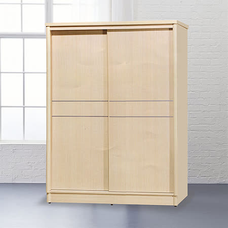 【aboss】狄克6尺浮雕雪松色推门衣柜/衣橱