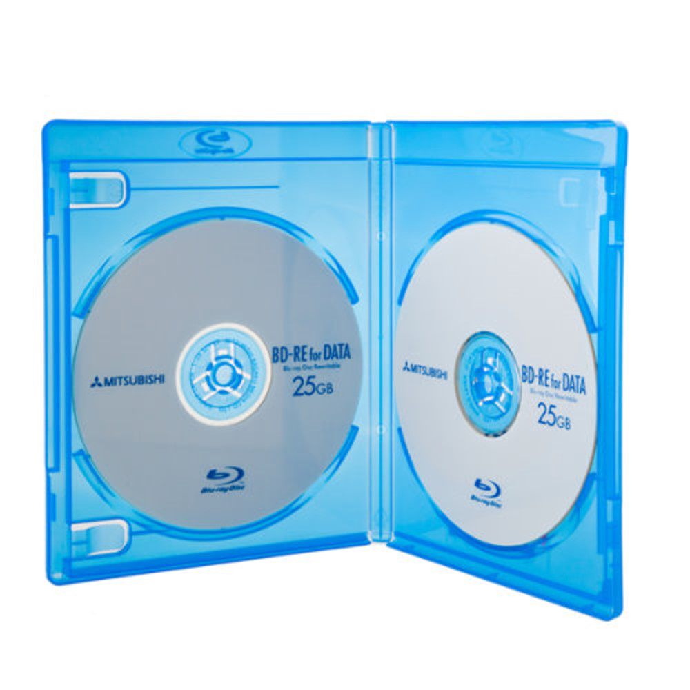 DigiStone 藍光DVD Logo燙銀雙片精裝軟盒 (25個)