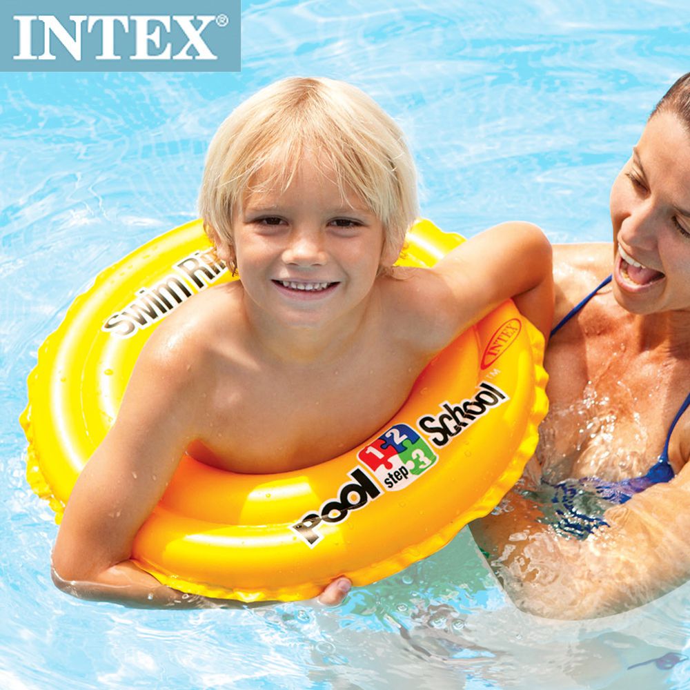 【INTEX】游泳學校POOL SCHOOL-STEP 2游泳圈3-6歲 (58231)