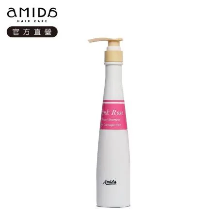 AMIDA粉玫瑰有機洗髮精400ML