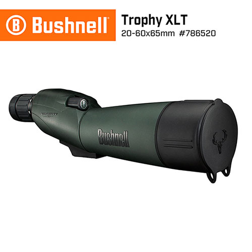 美國 Bushnell 倍視能 Trophy XLT 錦標系列 20-60x65mm 專業級賞鳥型單筒望遠鏡 786520 (公司貨)
