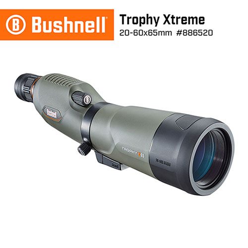 美國 Bushnell 倍視能 Trophy Xtreme 極限錦標 20-60x65mm 專業級賞鳥型單筒望遠鏡 886520 (公司貨)