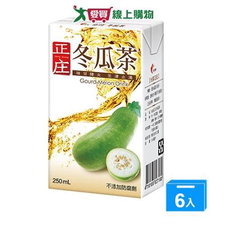 M-光泉正庄冬瓜茶250ml*6【愛買】