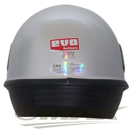 EVO全罩式安全帽-銀色+(6入不織布內襯套)