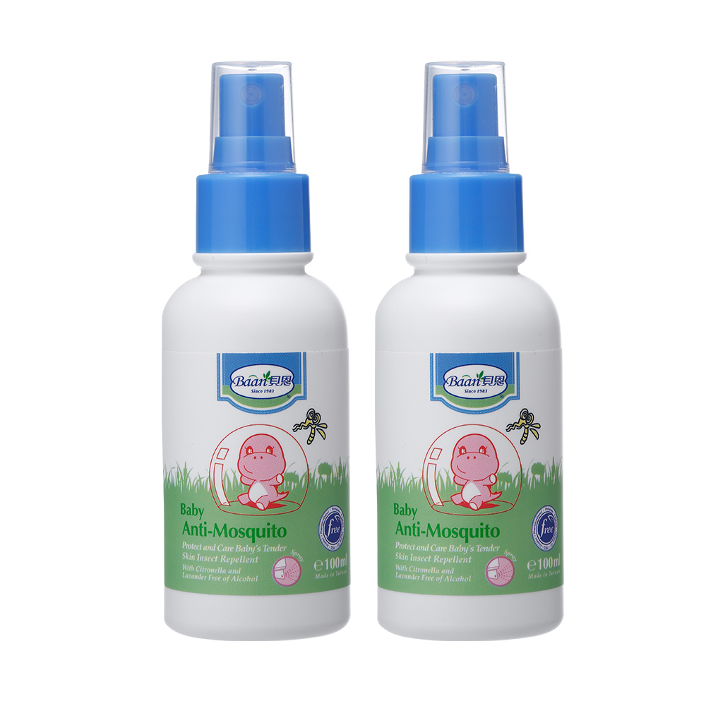 貝恩 
嬰兒防蚊噴液 100ml 二入組