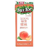 樹頂100%蜜桃綜合果汁200ml x6【愛買】