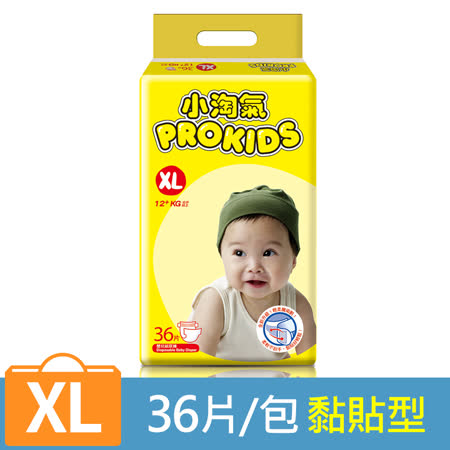 【小淘氣】透氣乾爽紙尿褲-XL (36片x4包)