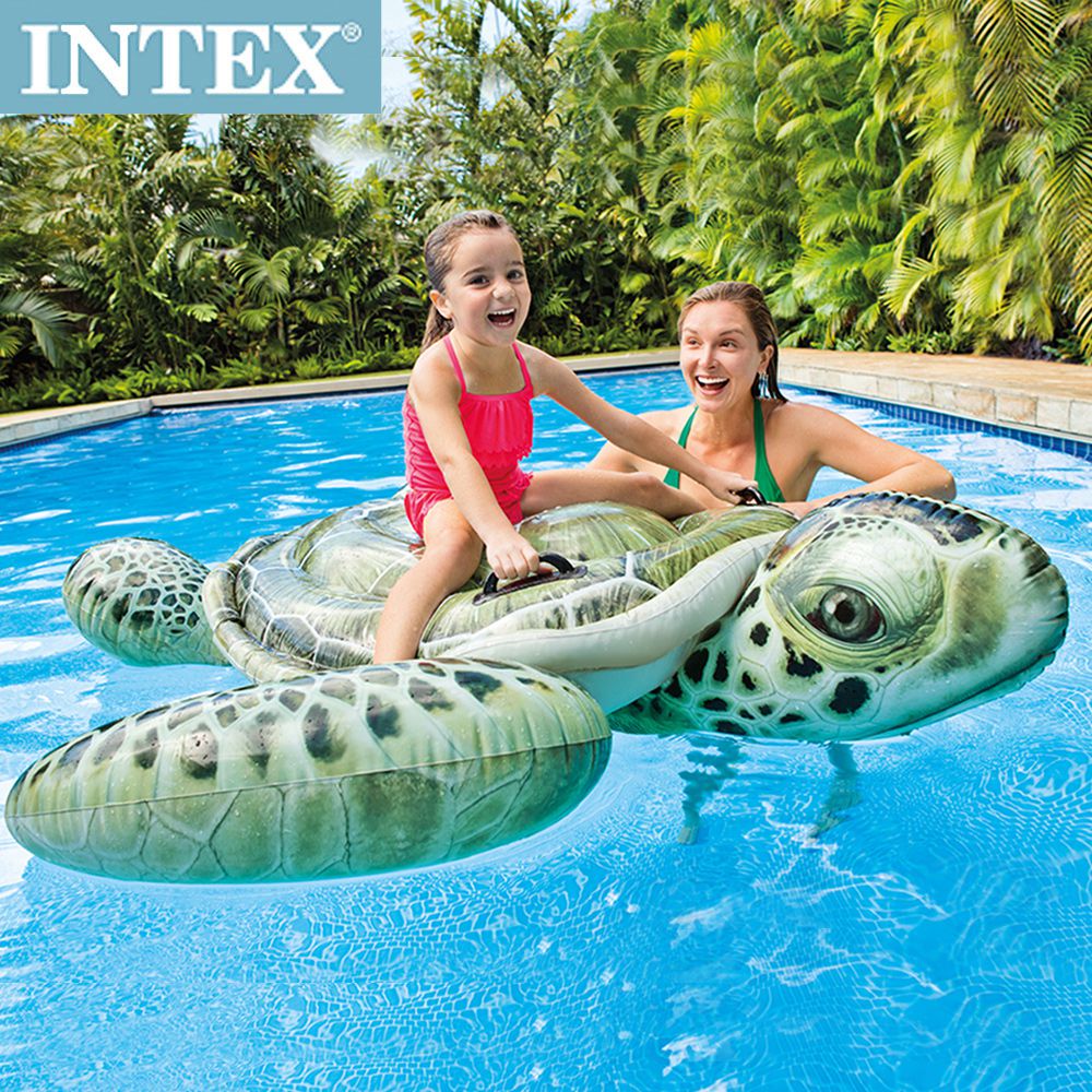 【INTEX】大海龜戲水浮排/水上坐騎(191*170cm) 適用3歲+(57555)