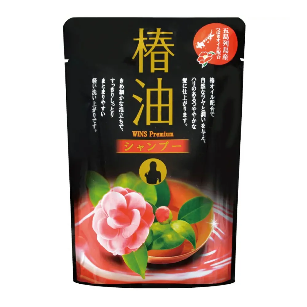 日本Tsubaki椿油山茶花 洗髮精(補充包)400ml