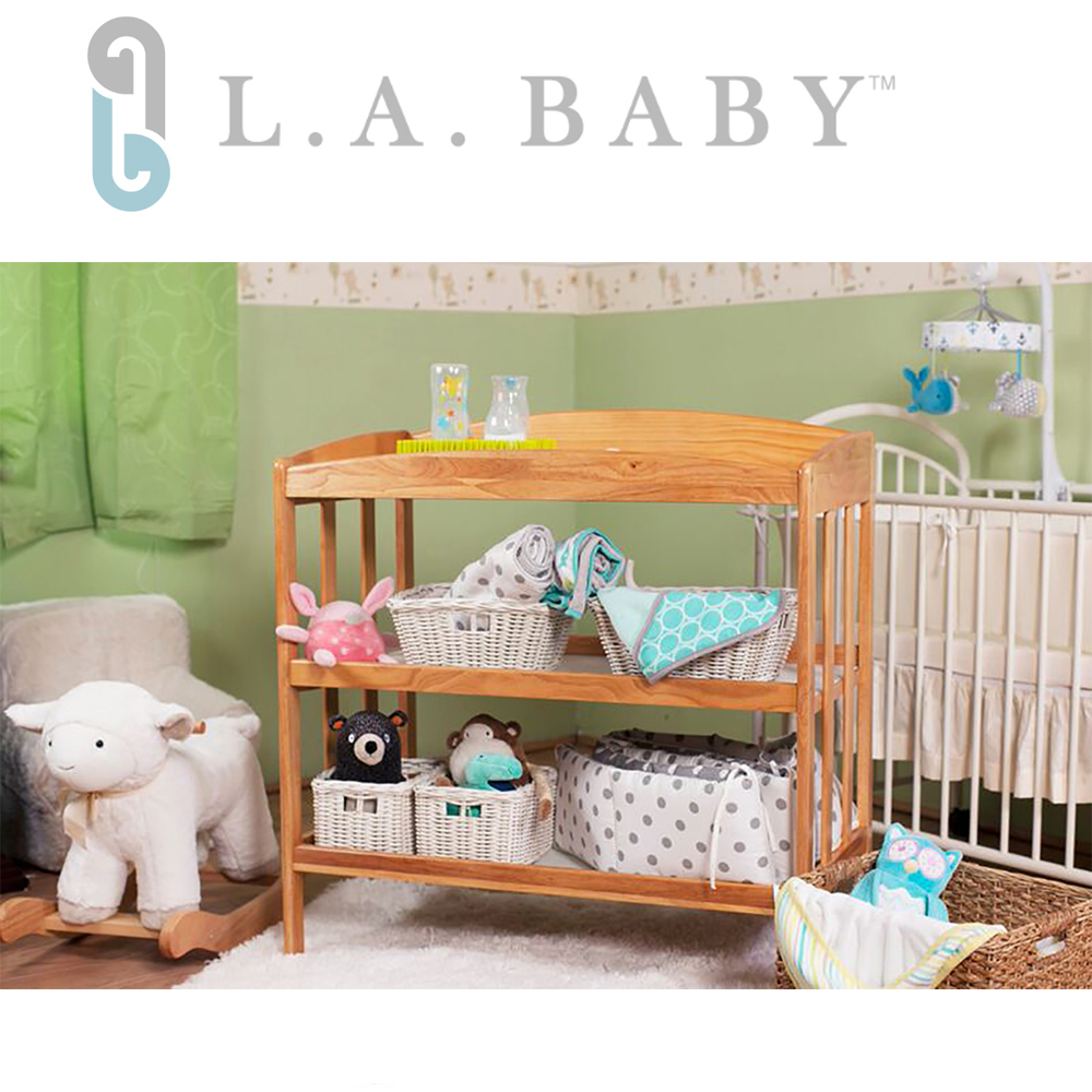 【美國 L.A. Baby】嬰幼兒更衣台(尿布台)