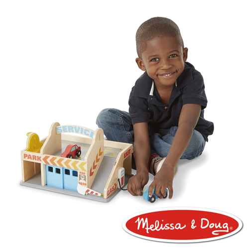 美國瑪莉莎 Melissa & Doug 交通工具 - 汽車休息站
