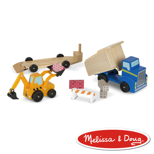 美國瑪莉莎 Melissa & Doug 交通工具 - 傾卸裝載拖車