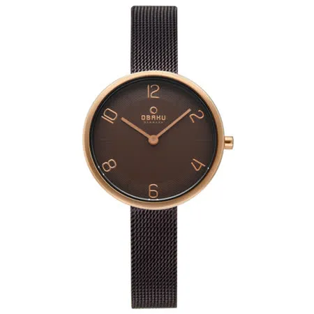 OBAKU 相逢時刻時尚米蘭帶錶-V195LXVJMJ