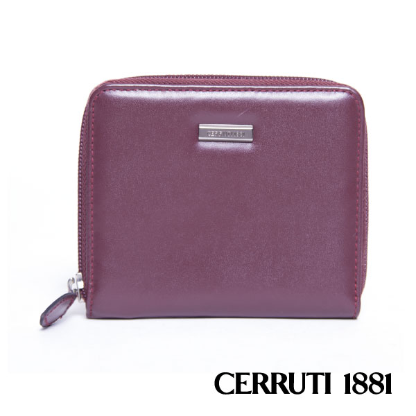 CERRUTI 1881 義大利製-拉鍊短夾包 030F-56903