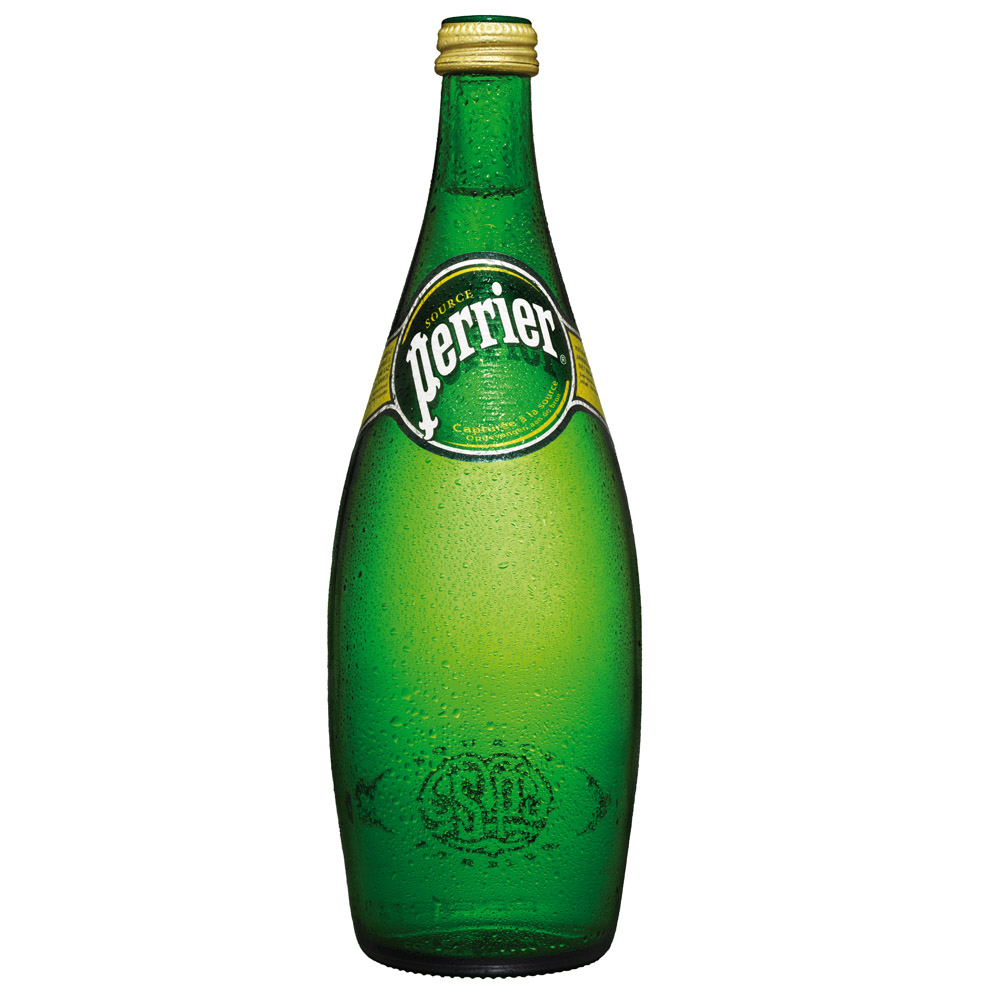 【法國Perrier】氣泡天然礦泉水(750mlX12罐/箱)