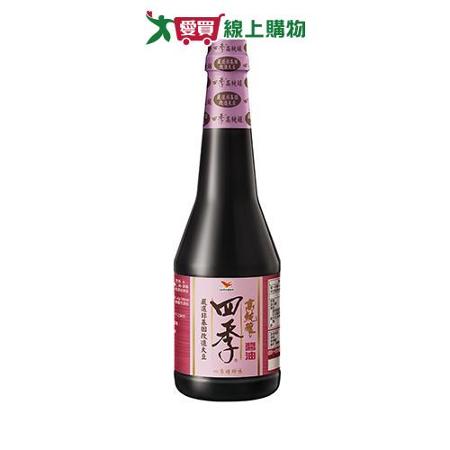 統一 四季高純釀釀造醬油(870ML)【愛買】