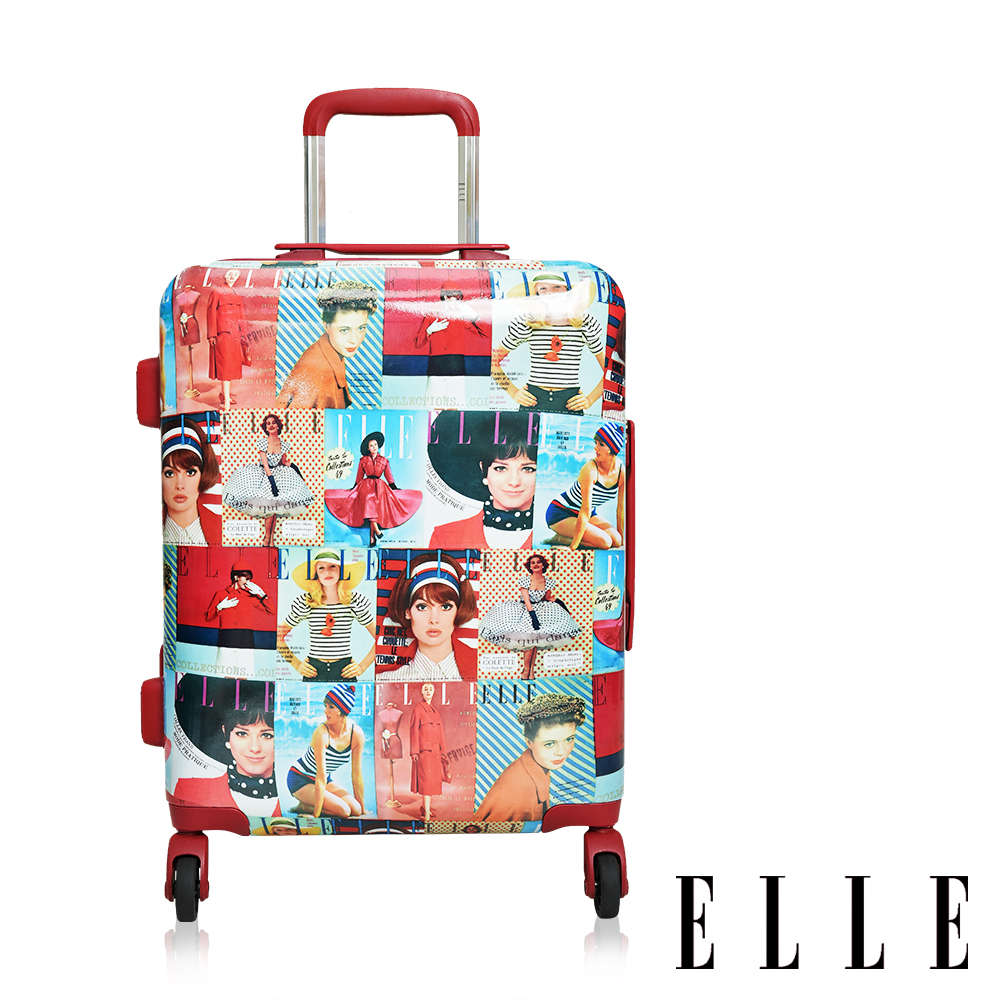 ELLE
防爆拉鍊行李箱20吋 