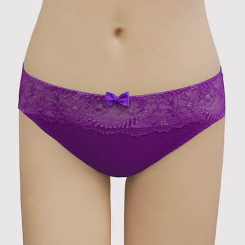 【瑪登瑪朵】Soft Up 低腰三角萊克內褲(蘭紫)