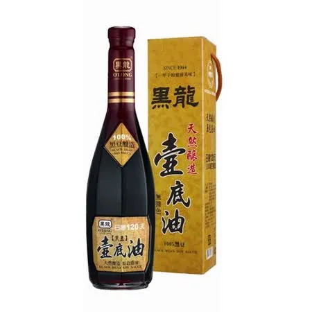 黑龍 壺底油 600mlx6瓶/箱