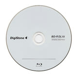 DigiStone 國際版 A+ 藍光 6X BD-R DL 50GB 桶裝 (10片)