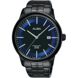 ALBA雅柏 日系時尚手錶-鍍黑/42mm VJ42-X226B(AS9D87X1)