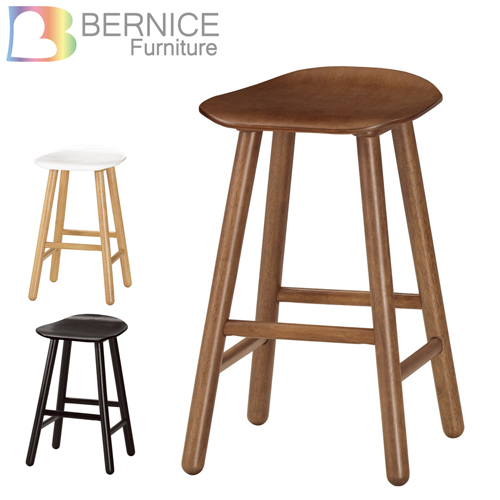Bernice-諾文實木吧台椅/高腳椅/單椅(三色可選)