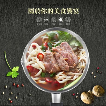 金緻316不銹鋼湯鍋20cm (附蓋) 《PERFECT 理想》