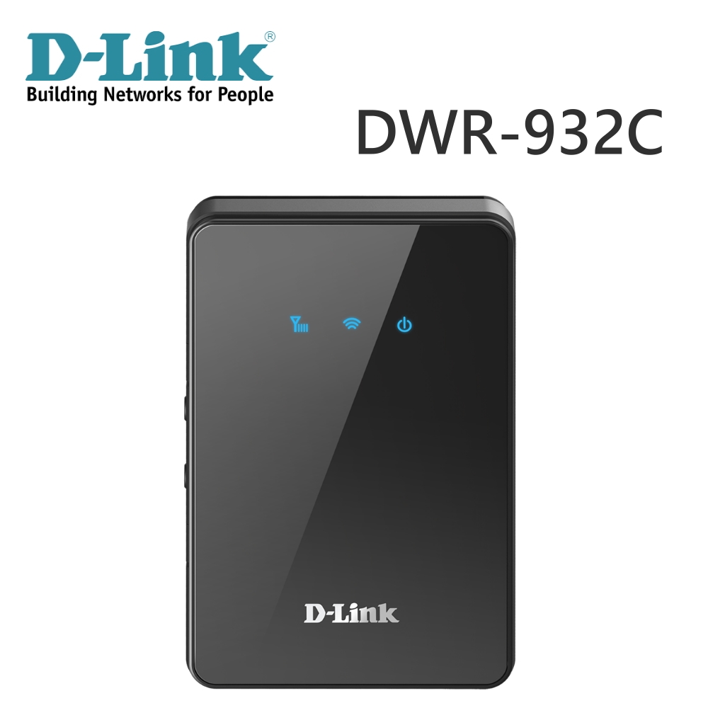 D-Link友訊 DWR-932C 4G LTE可攜式無線路由器