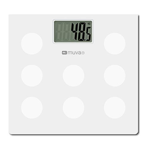 muva SA5402WH圓圓樂電子體重計(典雅白)