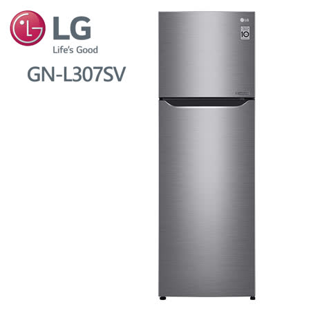 【LG樂金】253L直驅變頻上下門冰箱 / 精緻銀 (GN-L307SV) 送基本安裝-送好禮