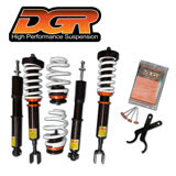 【DGR】高低軟硬可調式避震器_送專業安裝(適用於賓士 W211 E280 Sedan(RWD)02~09車型)