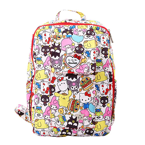 【美國JuJuBe媽咪包】HelloKitty聯名款MiniBe迷你後背包-Hello Sanrio 三麗鷗,全員集合!