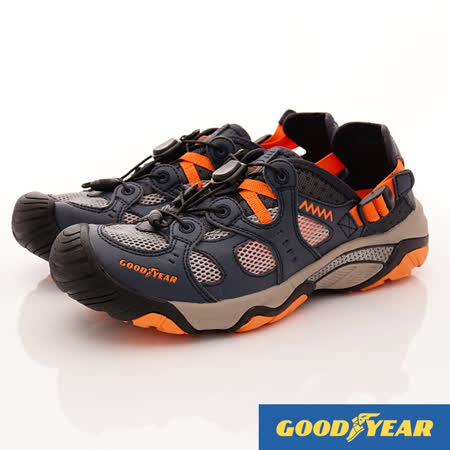 【GOODYEAR】固特異水陸兩用鞋(MW73886-藍橘-25.5cm~29cm)