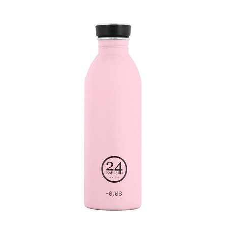 義大利 24Bottles 
城市水瓶 500ml-糖果粉