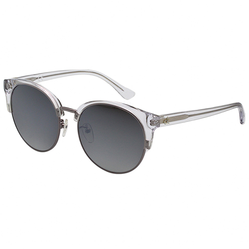 Calvin Klein- 復古 水銀灰 太陽眼鏡(透明色)CK4338SK