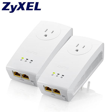 ZyXEL PLA-5456 (雙包裝) 1800M+濾波器 電力線上網設備