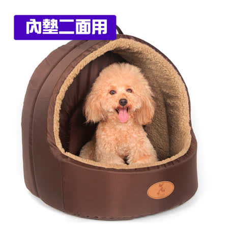寵物愛家 
羊羔絨蒙古包小型寵物窩
