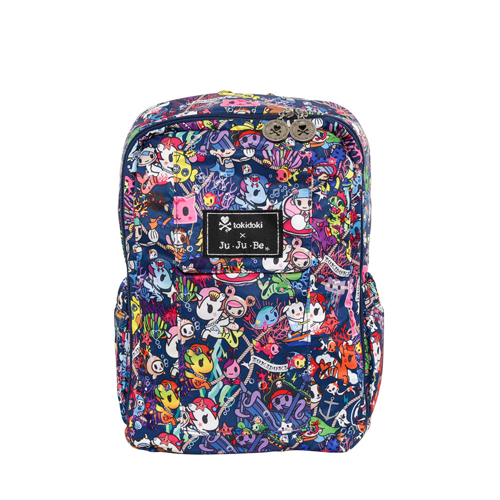 【美國JuJuBe媽咪包】tokidoki 搗蛋聯名款MiniBe迷你後背包-Sea Punk 海洋好朋友